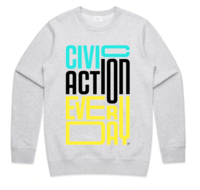 Civic Action Every Day Crew Neck Sweatshirt