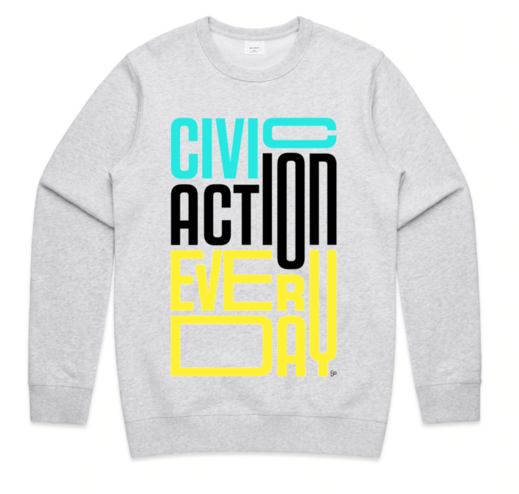 Civic Action Every Day Crew Neck Sweatshirt